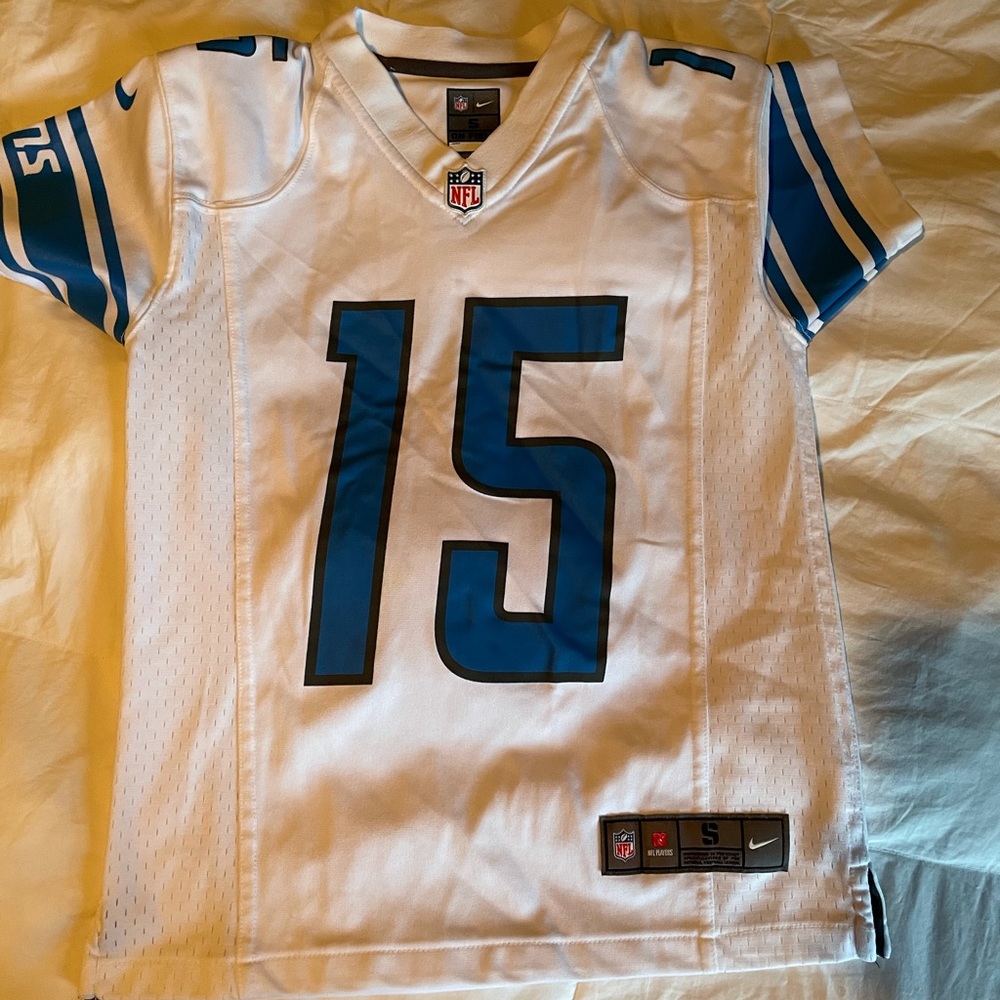 Nike Detroit Lions Golden Tate III football jersey EUC